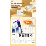 ⁦شاحن سريع من سلسلة REMAX Kiddy بقوة 18 واط ووحدة واحدة RP-U119 EU⁩ - الصورة ⁦4⁩