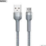 REMAX Jany Series Aluminum Alloy Braided 2.4A data cable RC-124m