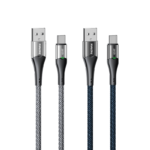 Intelyelec Series 100W Smart Power-off Fast Charging Data Cable with Light RC-C115  C-C
