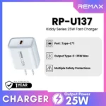 REMAX Kiddy Series 25W 1C Fast Charger RP-U137 EU - Image 4