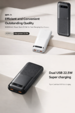 Remax 27W + 22.5W tape Fast Charging Power Bank 10000mAh RPP-71 - Image 2