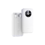 بنك طاقة REMAX بقدرة 20 واط + 22.5 واط مزود بكابلات شحن سريع مزدوجة مدمجة، بسعة 20000 مللي أمبير، طراز RPP-38