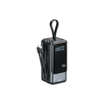 REMAX Dinba Series 65W+60W PD+QC Fast Charging Power Bank with 2 Detachable Cables RPP-59 20000mAh