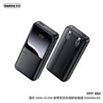 REMAX Cynlle Series PD 20W+QC 22.5W Power Bank with 2 Fast Charging Cables 20000mAh RPP- 680